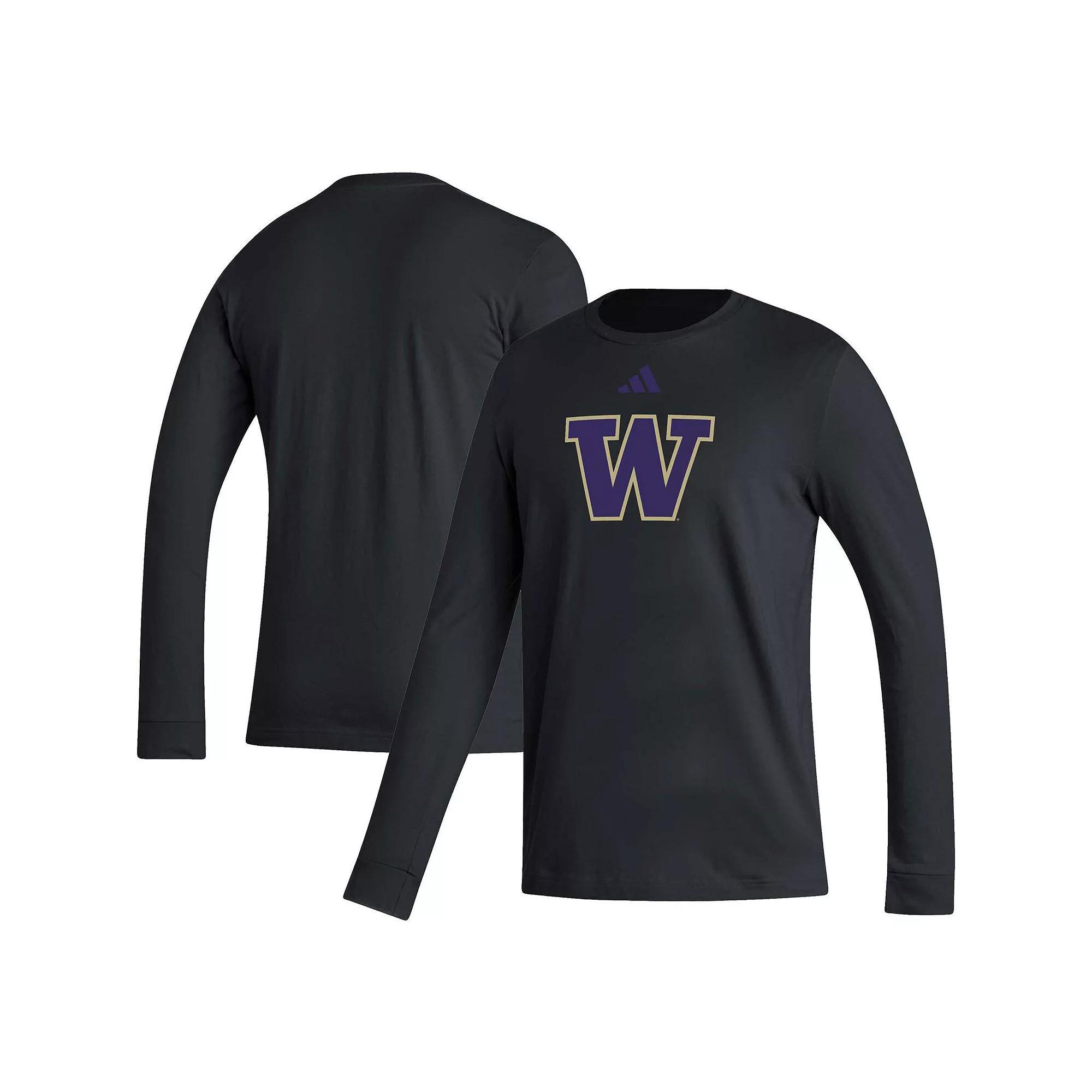 Men's adidas Black Miami Hurricanes Honoring Black Excellence Long Sleeve T-Shirt, Size: Medium Product Image