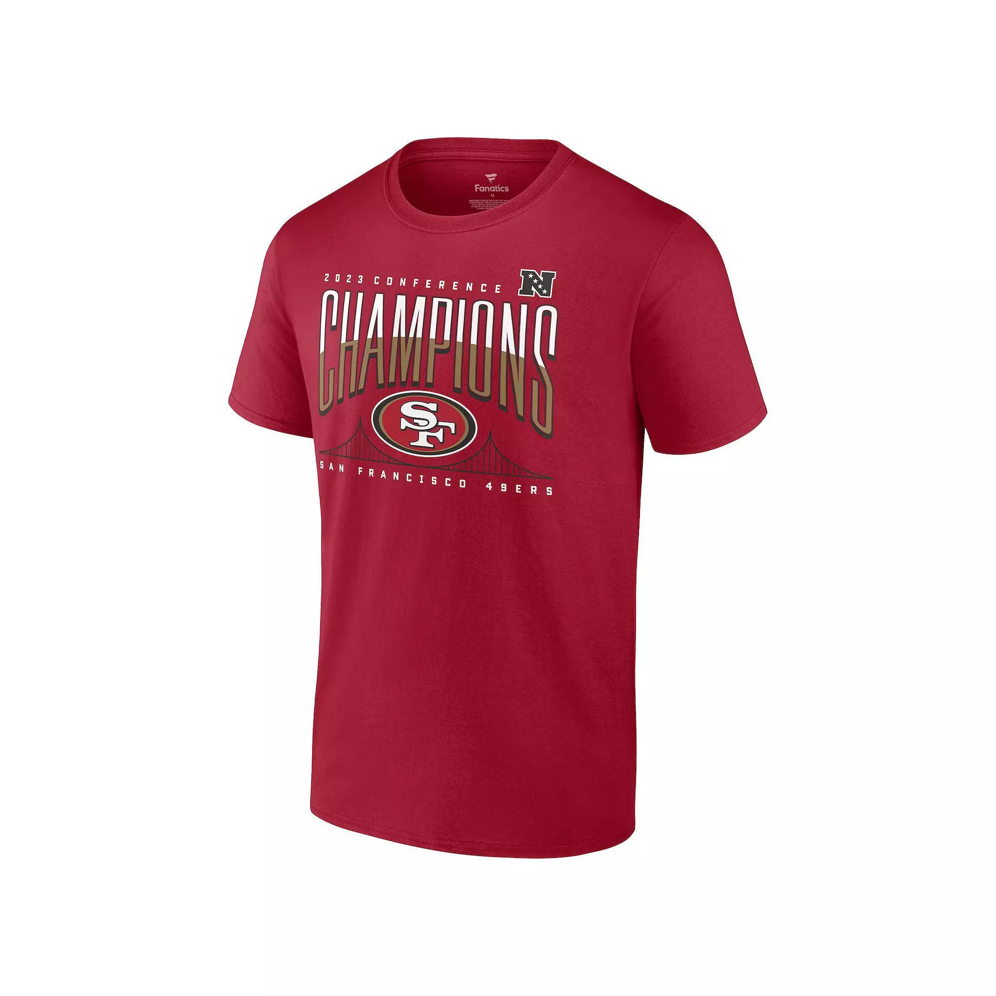 Men's Nike San Francisco 49ers NFL 2023 Hometown Champs Tee, Size: Medium, Red Product Image