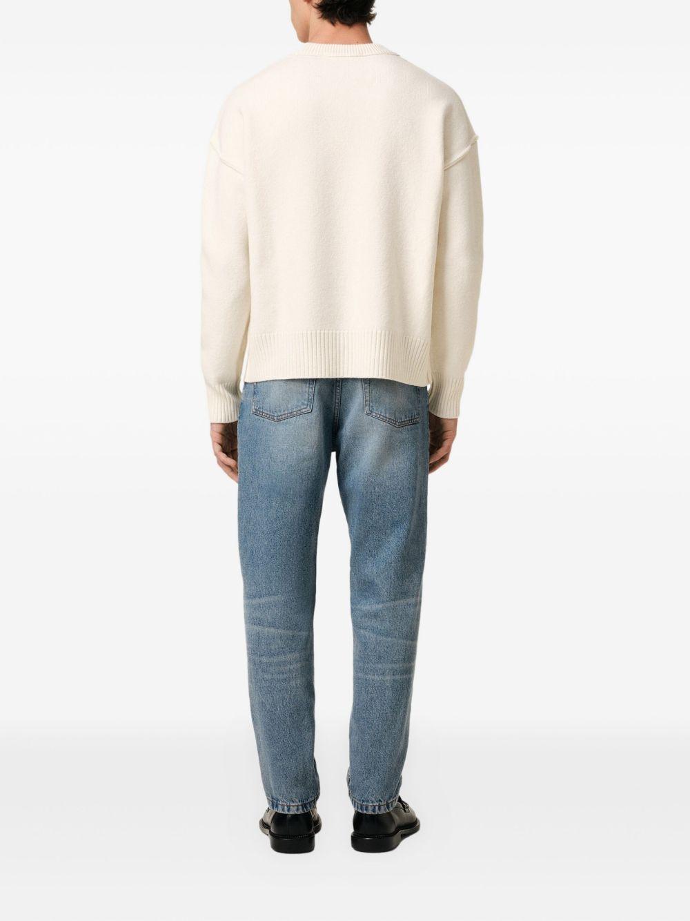 intarsia-knit wool sweater Product Image