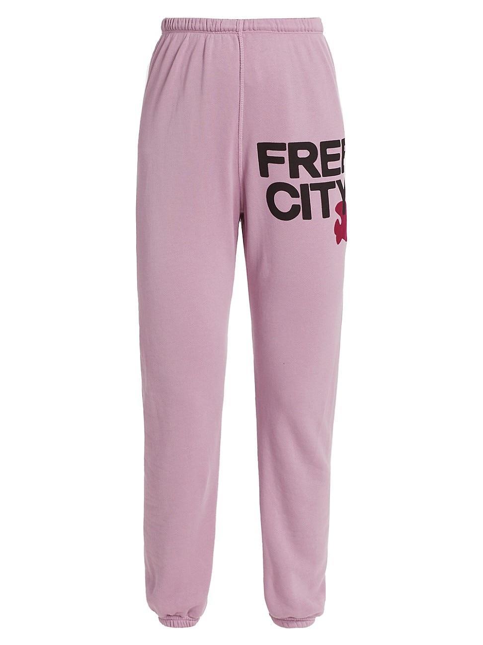 Womens Superfluff Lux Og Logo Sweatpants Product Image