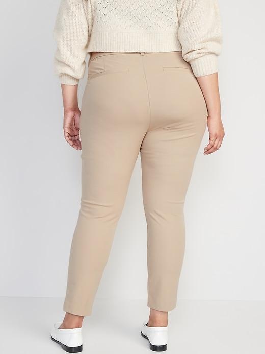 High-Waisted Pixie Skinny Ankle Pants Product Image