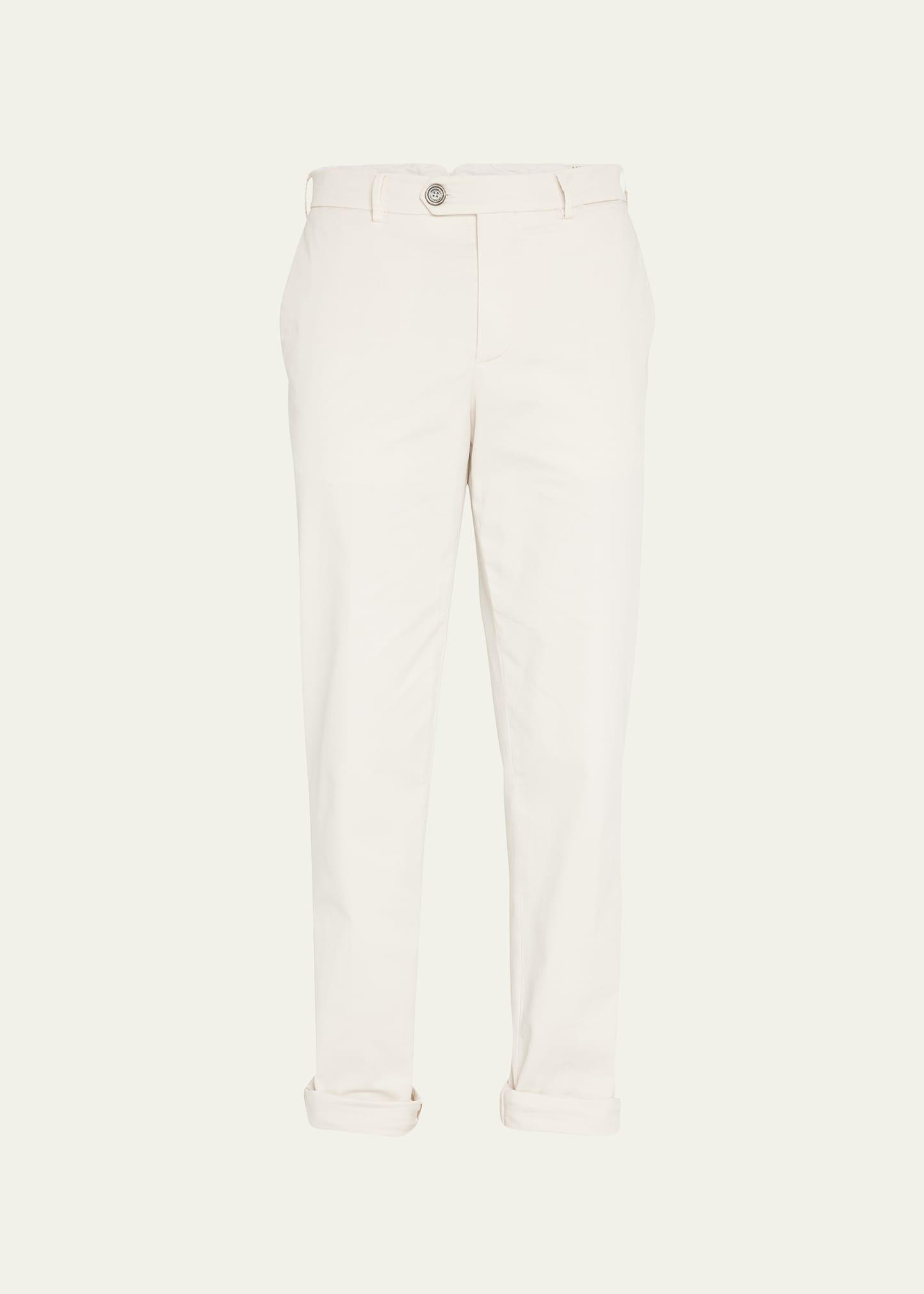 Mens American Pima Italian-Fit Chino Trousers Product Image