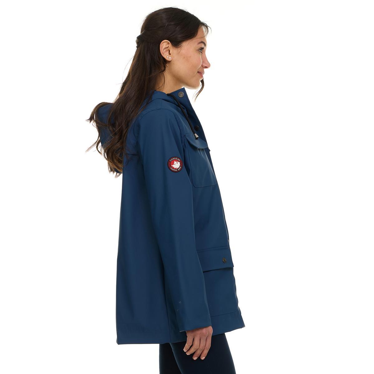 Canada Weather Gear Women's Waterproof Hooded Rain Coat Product Image