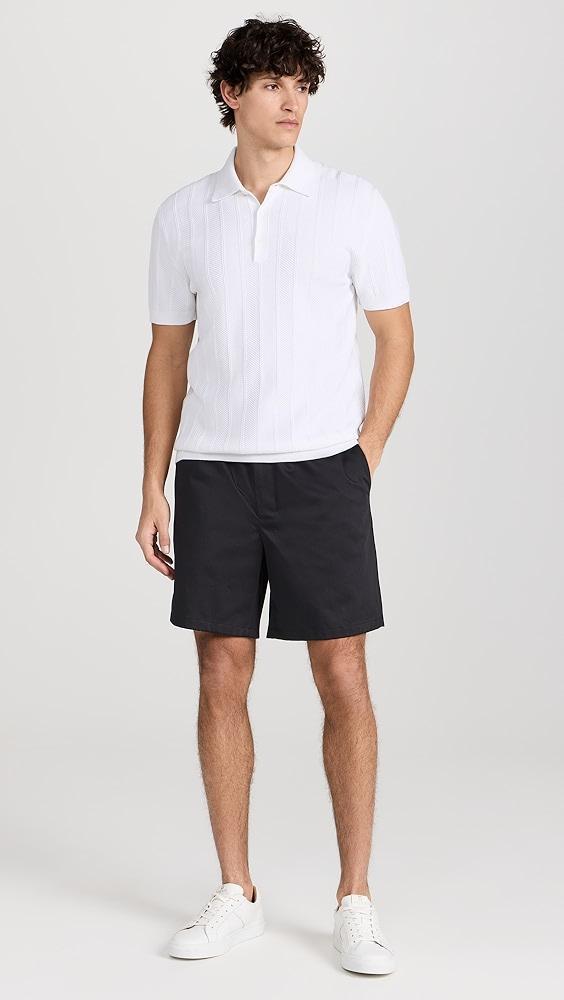 AMI Elasticated Waist Shorts 7.5" | Shopbop Product Image