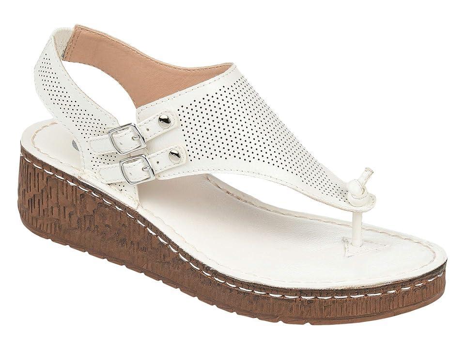 Journee Mckell Womens Wedge Sandals Product Image