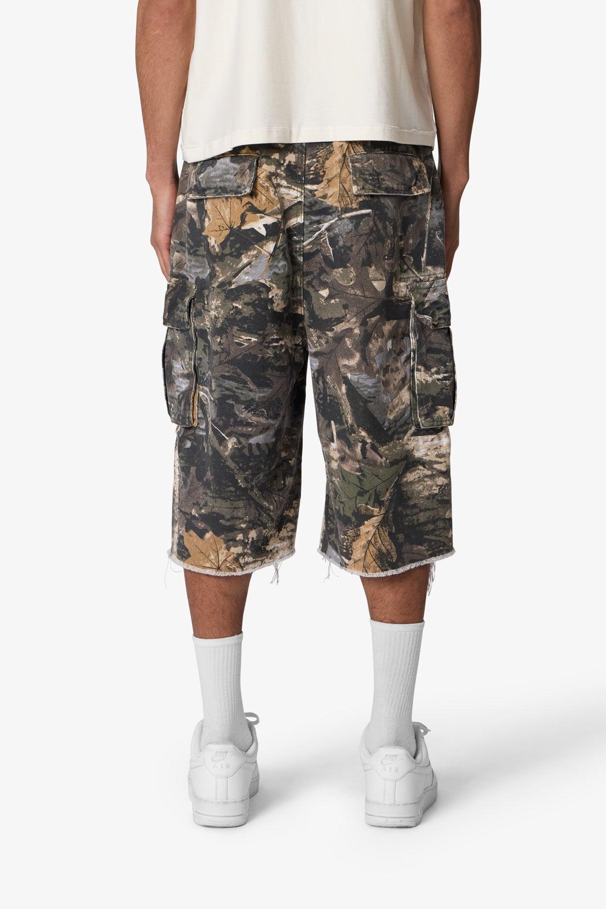 Ultra Baggy Cargo Shorts - Forest Camo Product Image