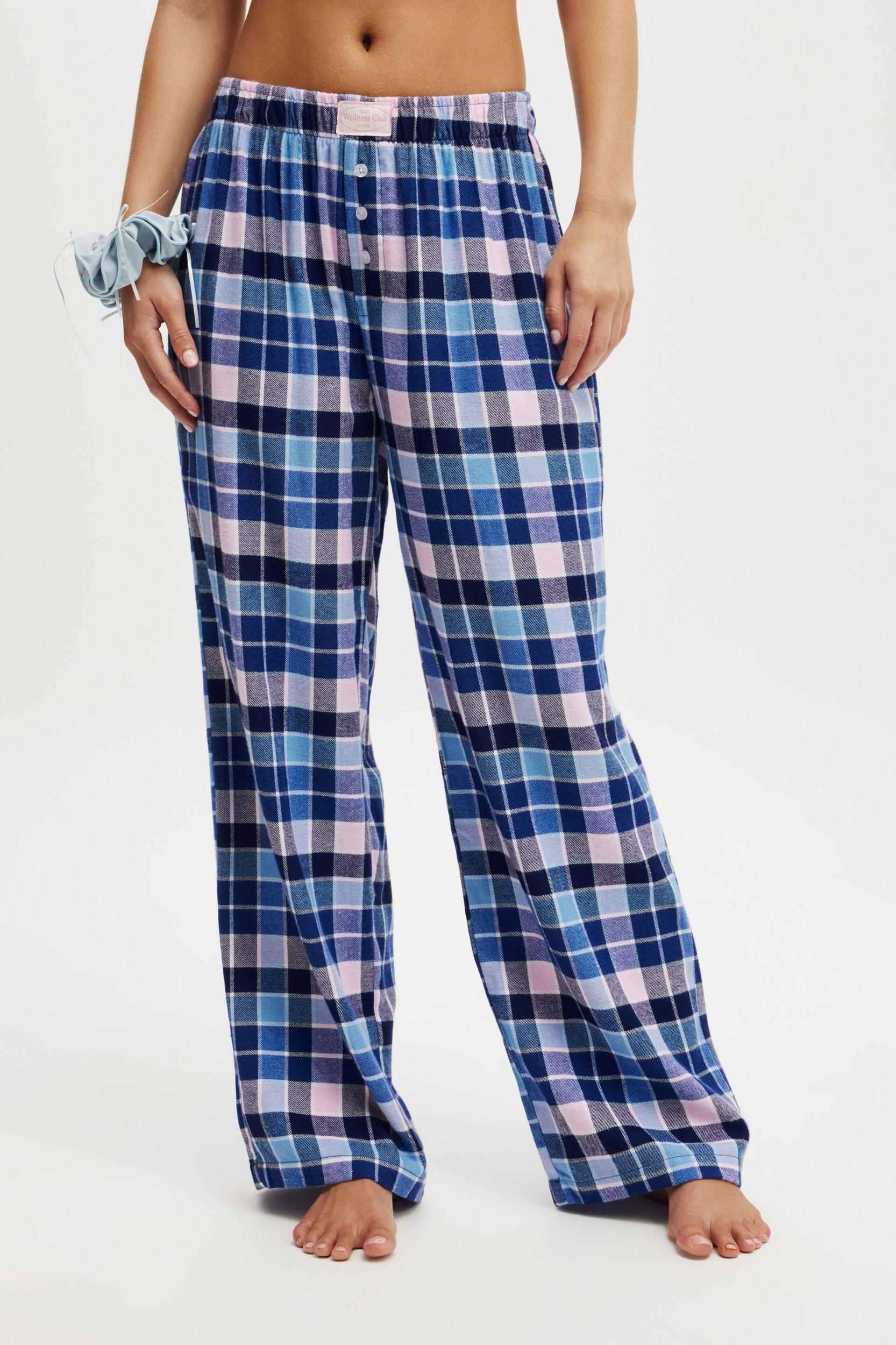 Flannel Wide Leg Pant Product Image