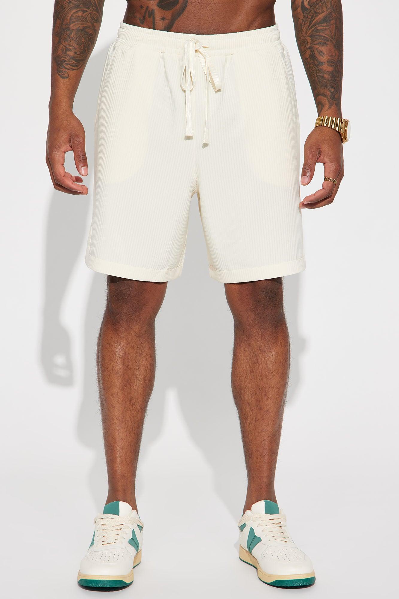 Show Up Basketball Short - Off White Product Image