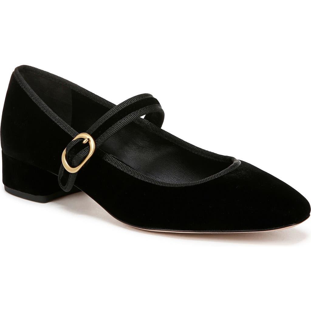 VERONICA BEARD Cade Mary Jane Pump In Black Fabric Product Image