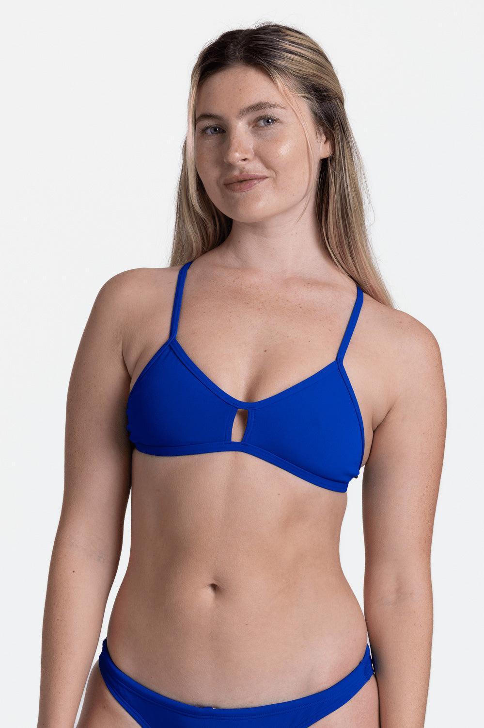 Vent Bikini Top - Blueberry Female Product Image