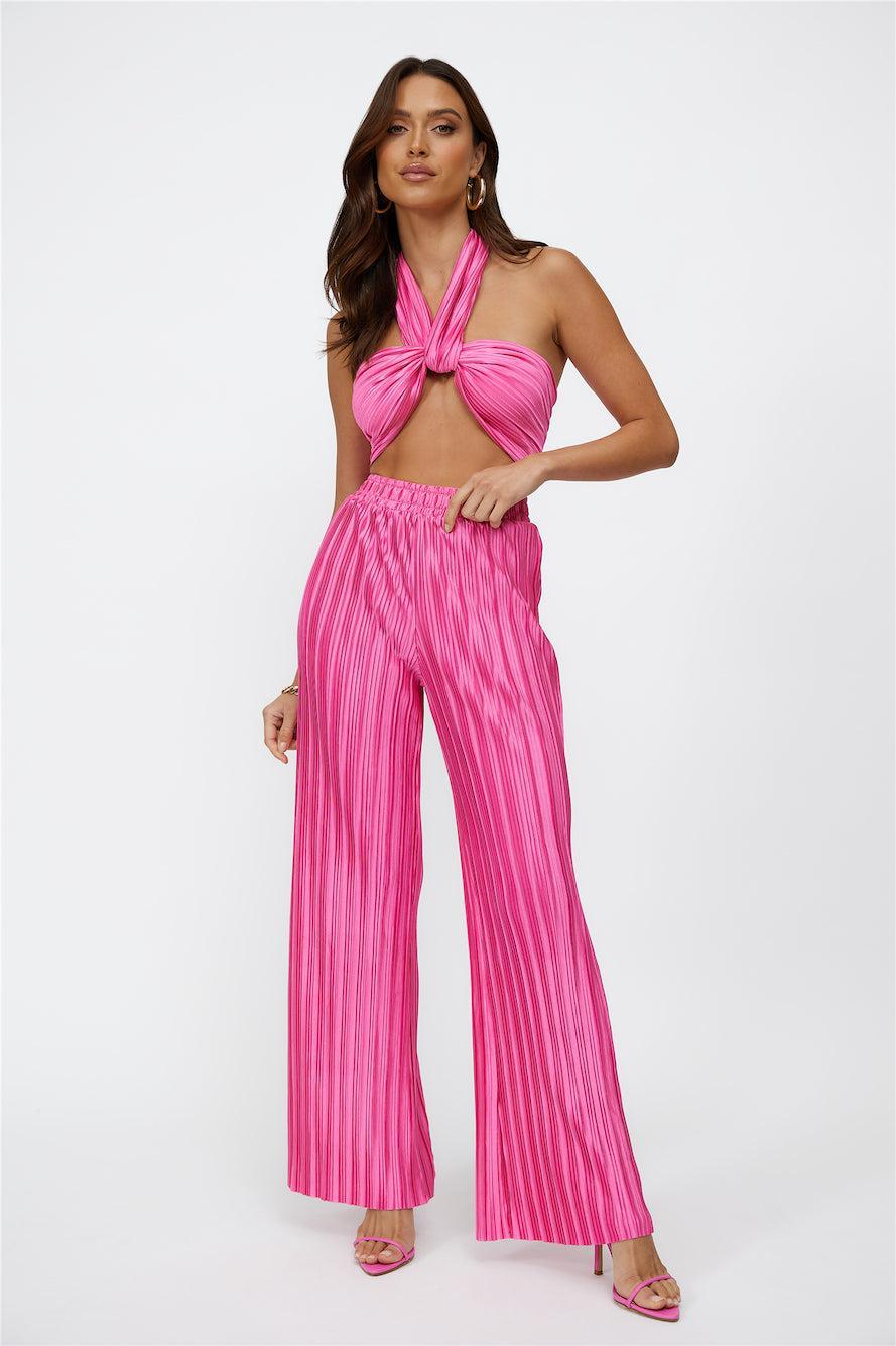 Set Heart Pants Pink Product Image