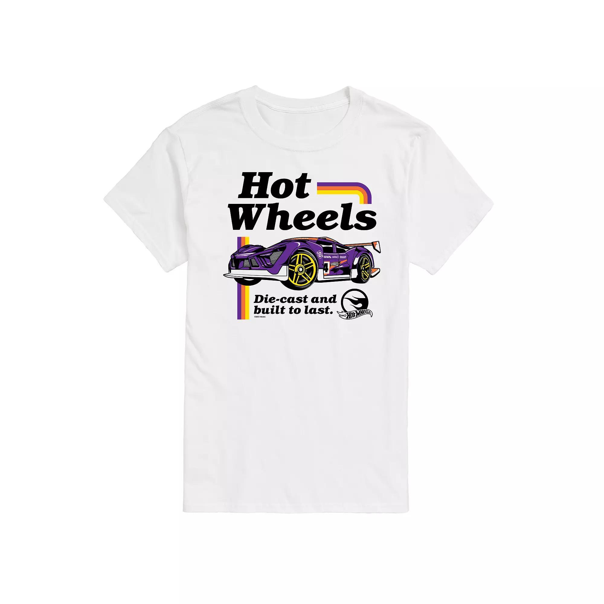 Men's Hot Wheels Built To Last Graphic Tee,  Product Image