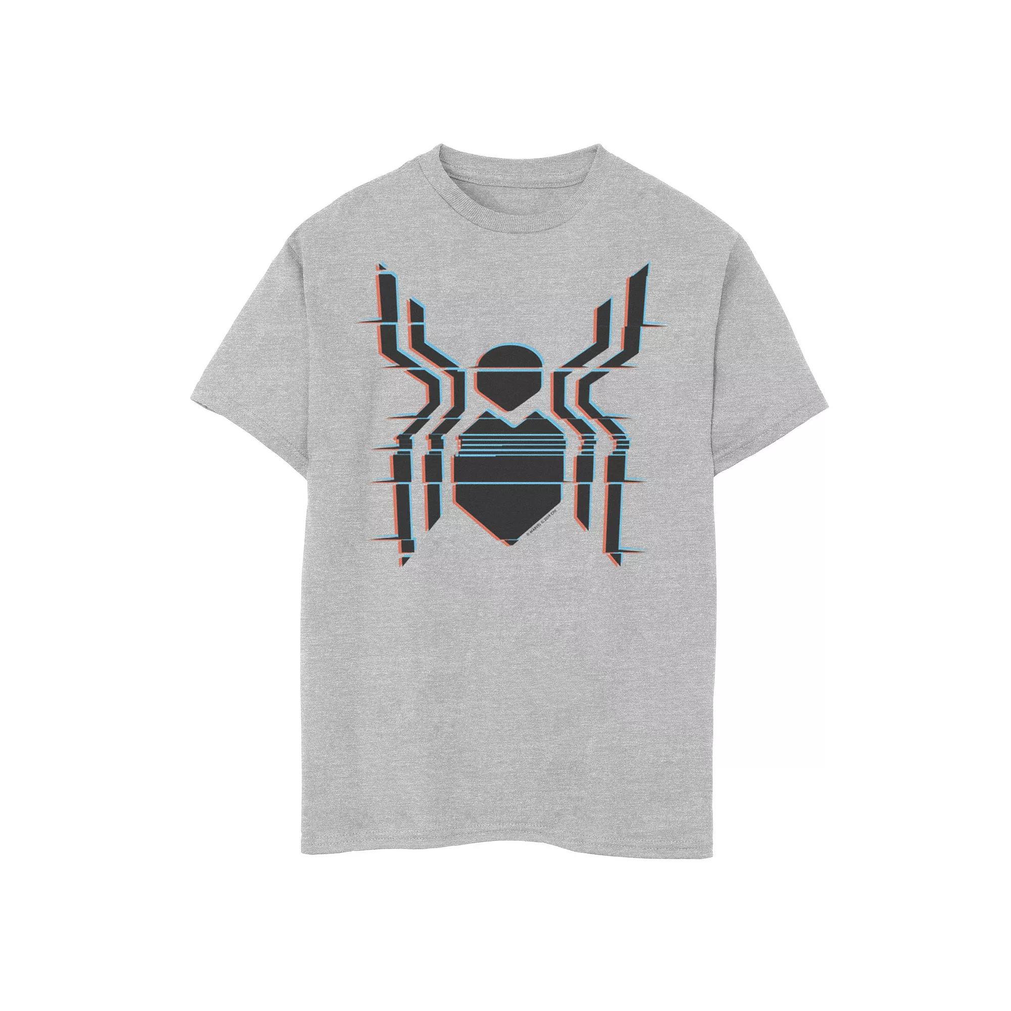 Boys 8-20 Marvel Spider-Man Far From Home Glitch Chest Logo Graphic Tee, Boy's,  Product Image