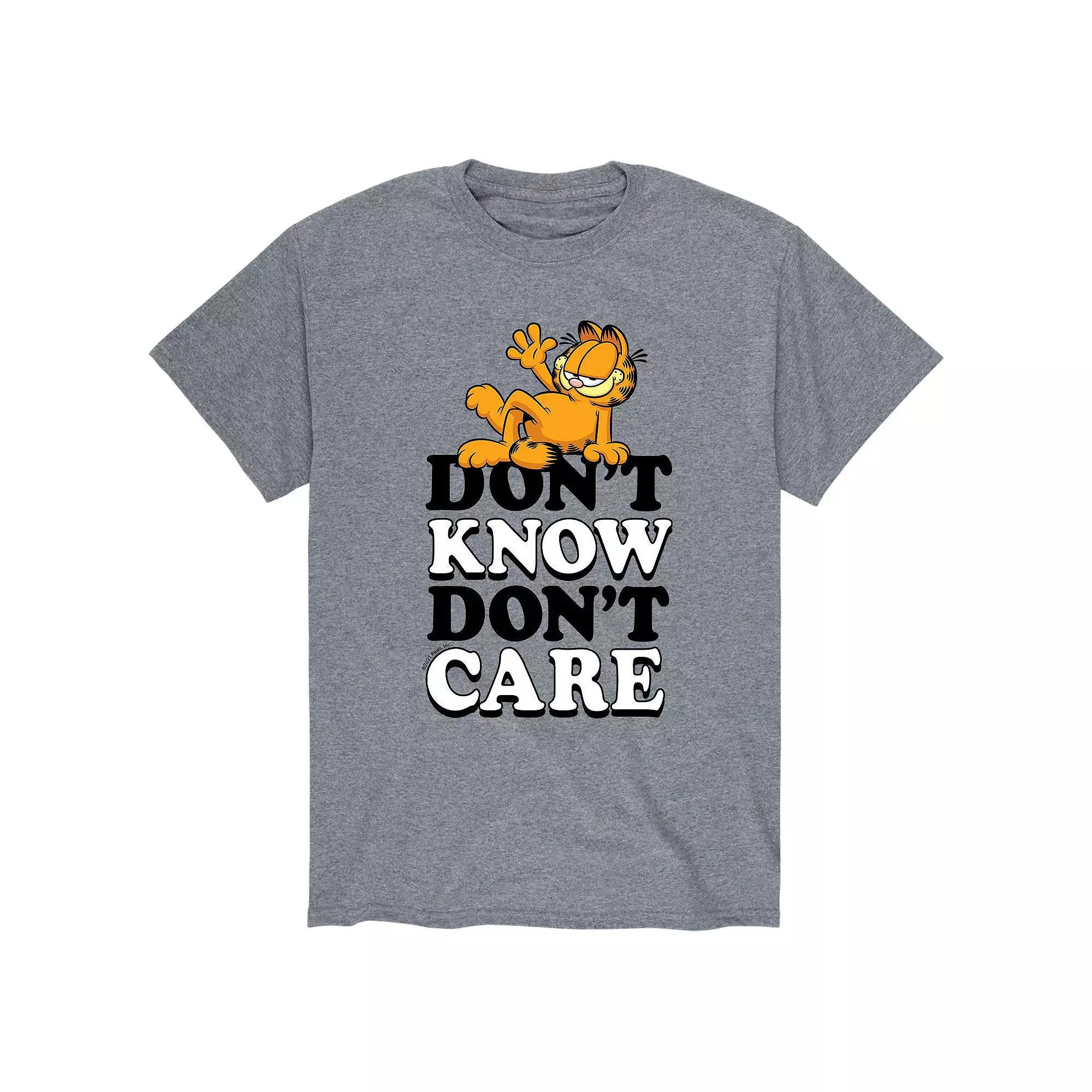 Men's Garfield Don't Care Tee,  Product Image