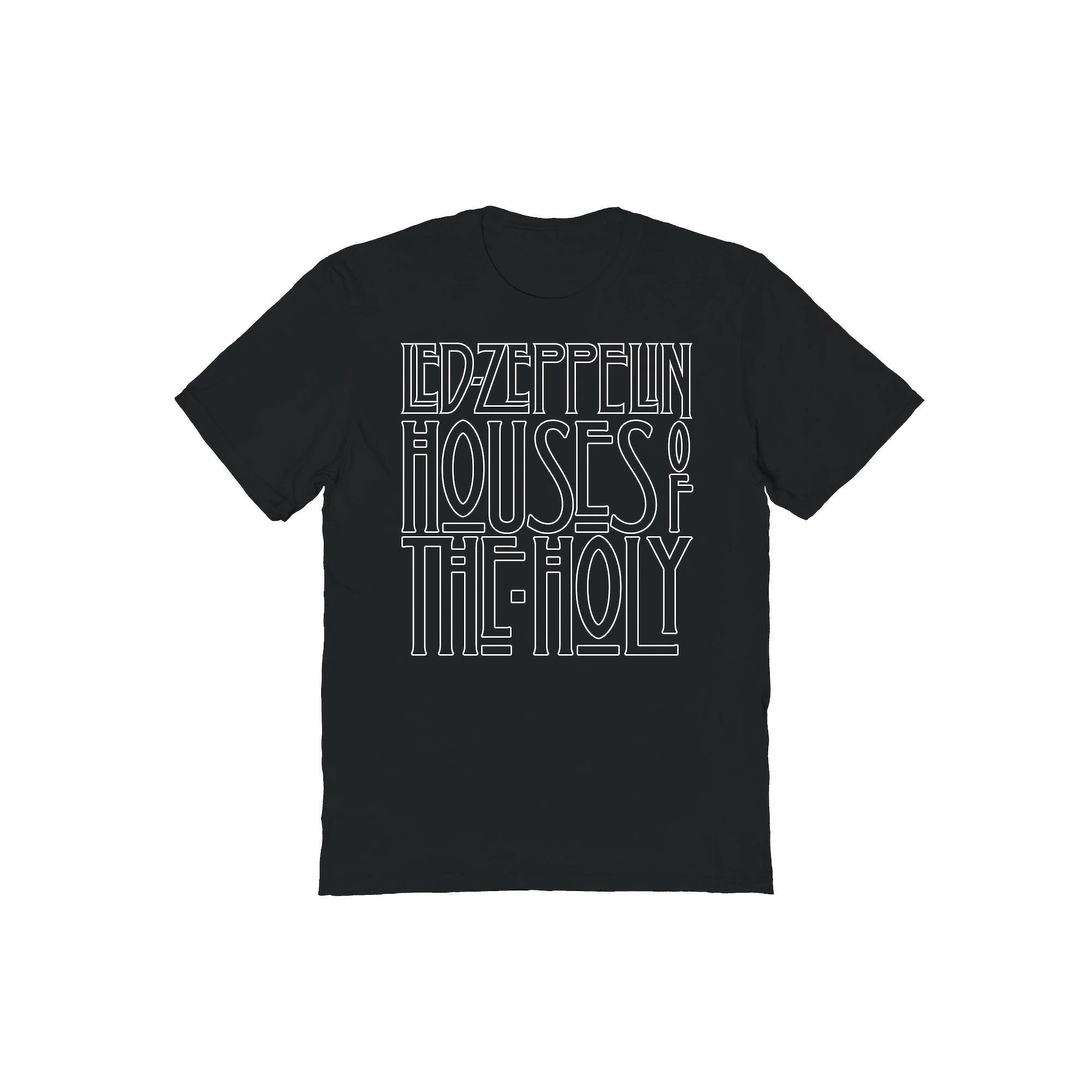 Men's Led Zeppelin Houses of Holy Graphic Tee, Size: Small, Black Product Image