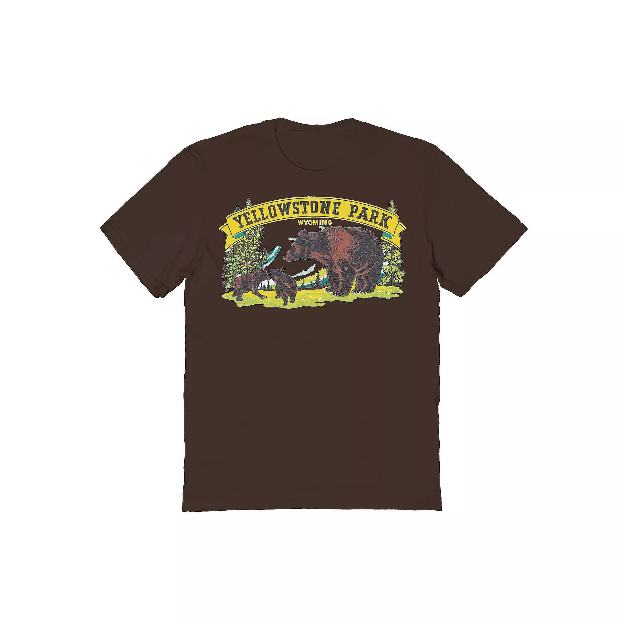 Men's Yellowstone Park Graphic Tee,  Product Image