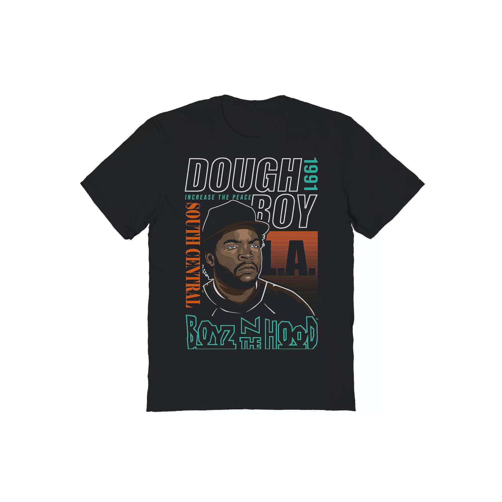 Men's Doughboy Illustration Graphic T-Shirt, Size: Large, Black Product Image