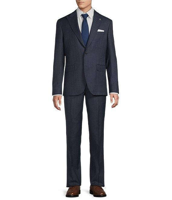 Cremieux Modern Fit Flat Front Classic Stripe 2-Piece Suit Product Image