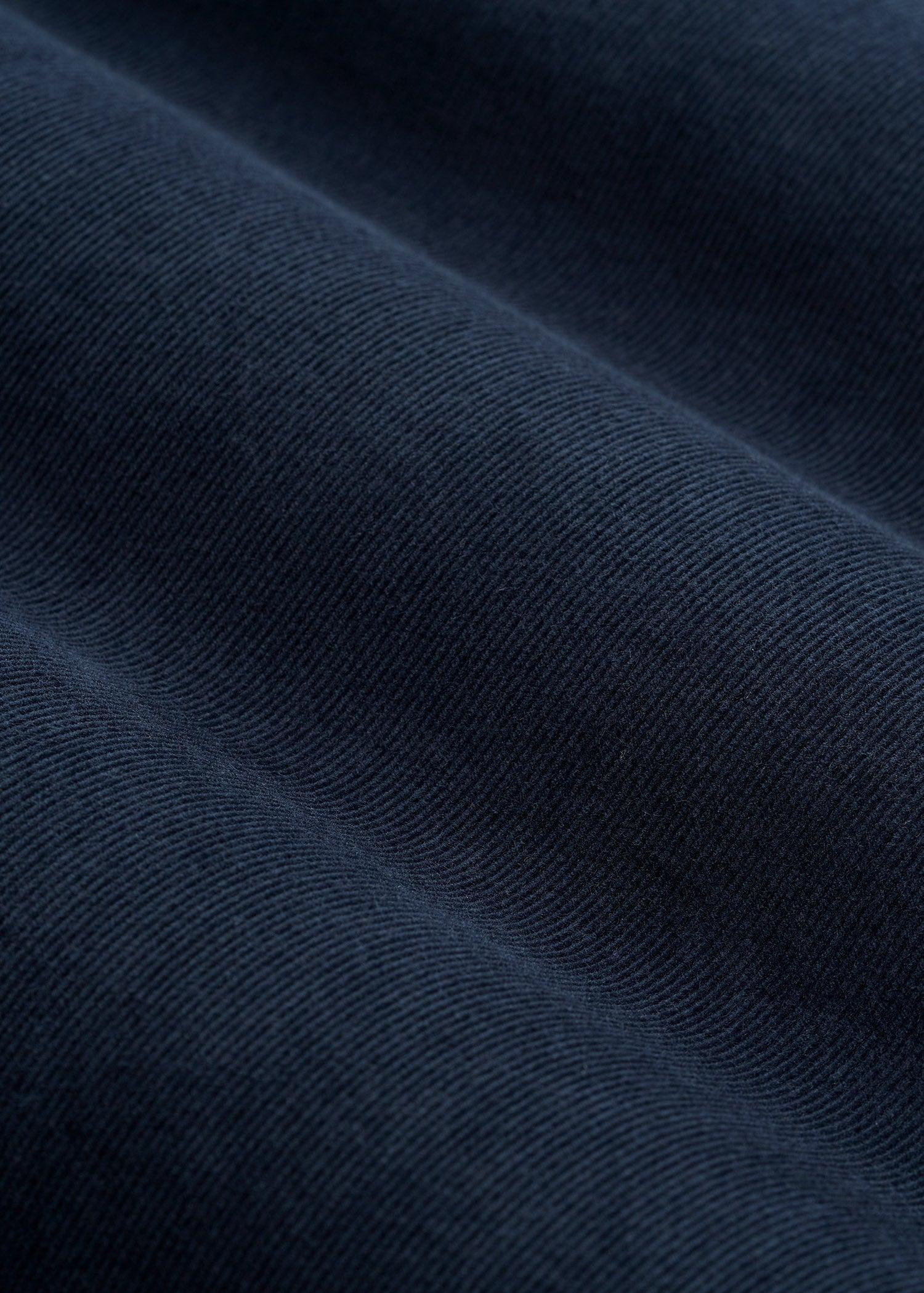 Pincord Button Shirt for Tall Men in Evening Blue Product Image