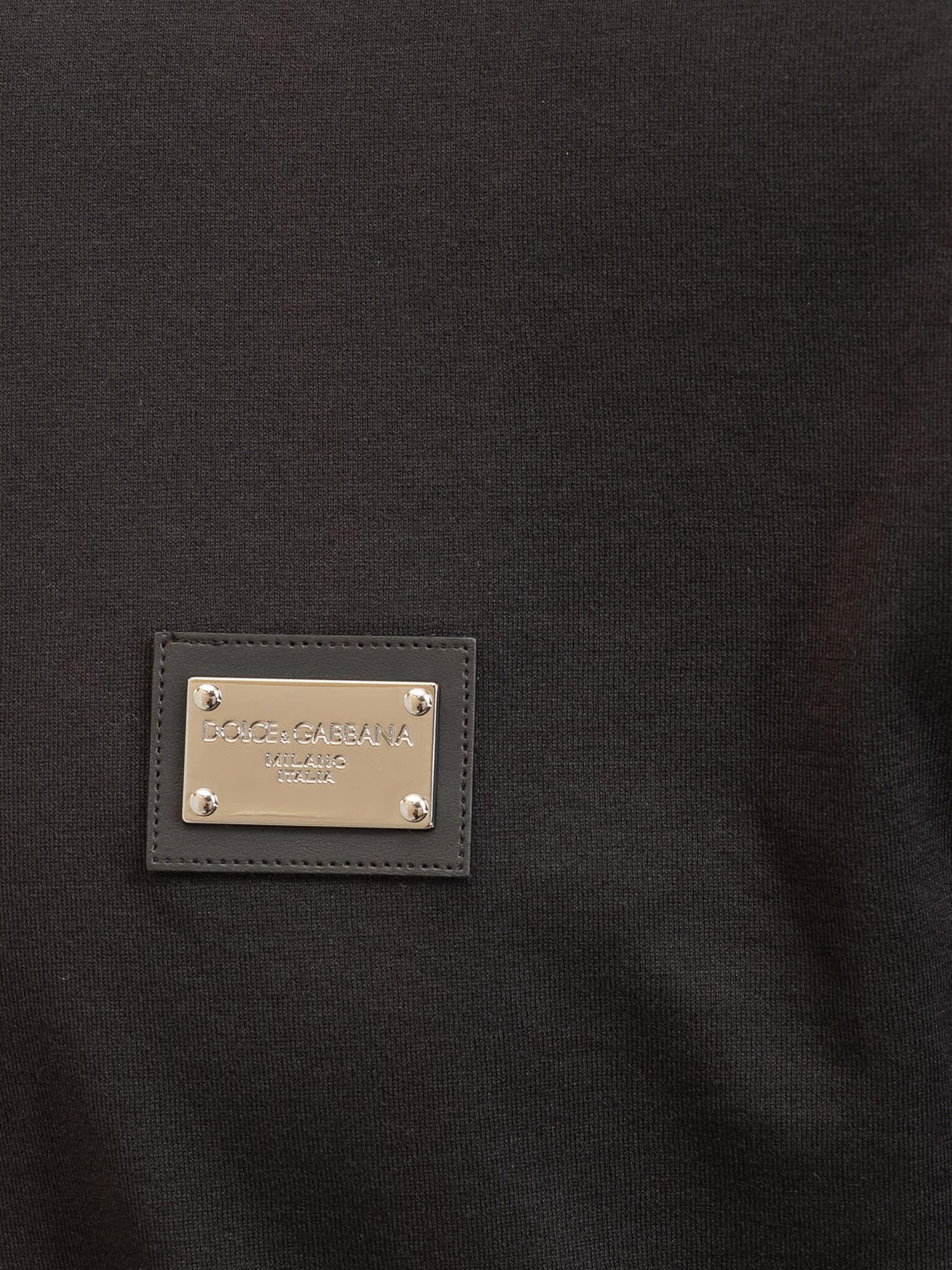 T-shirt With Logo In Black Product Image