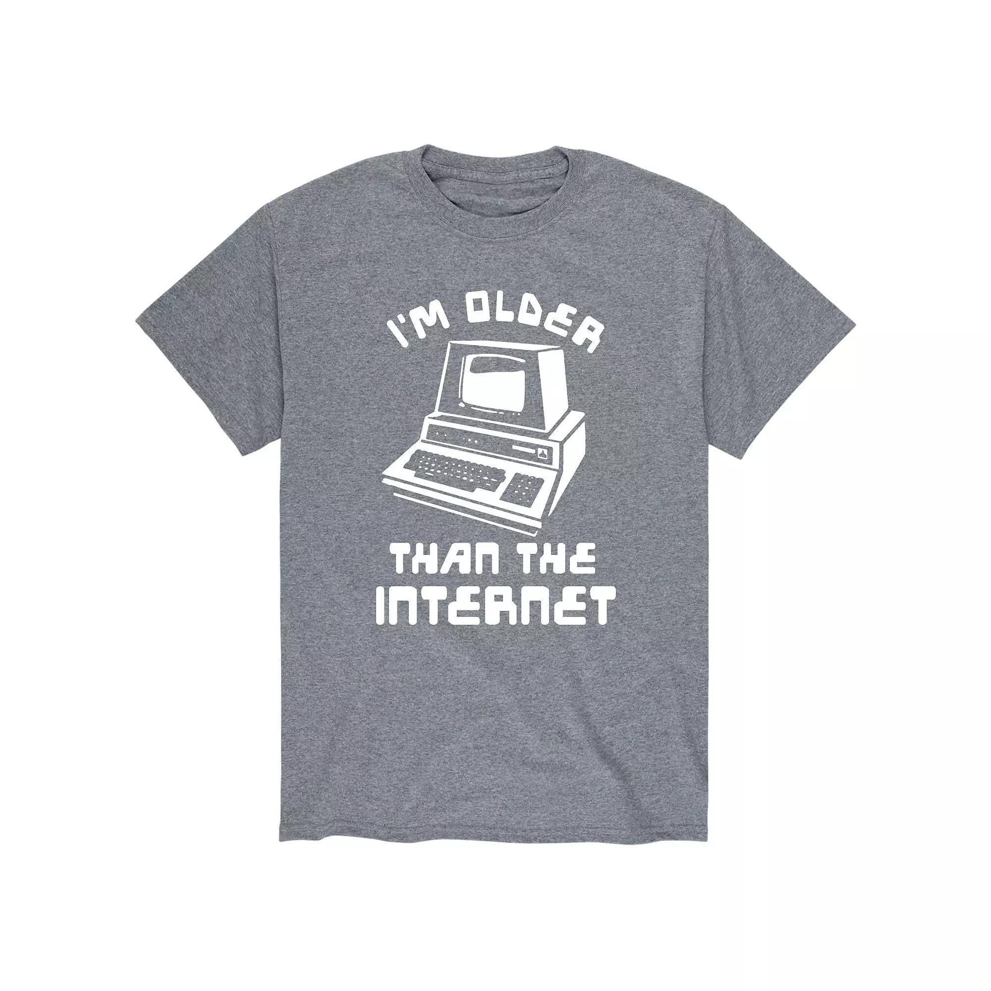 Men's Older Than Internet Tee,  Product Image