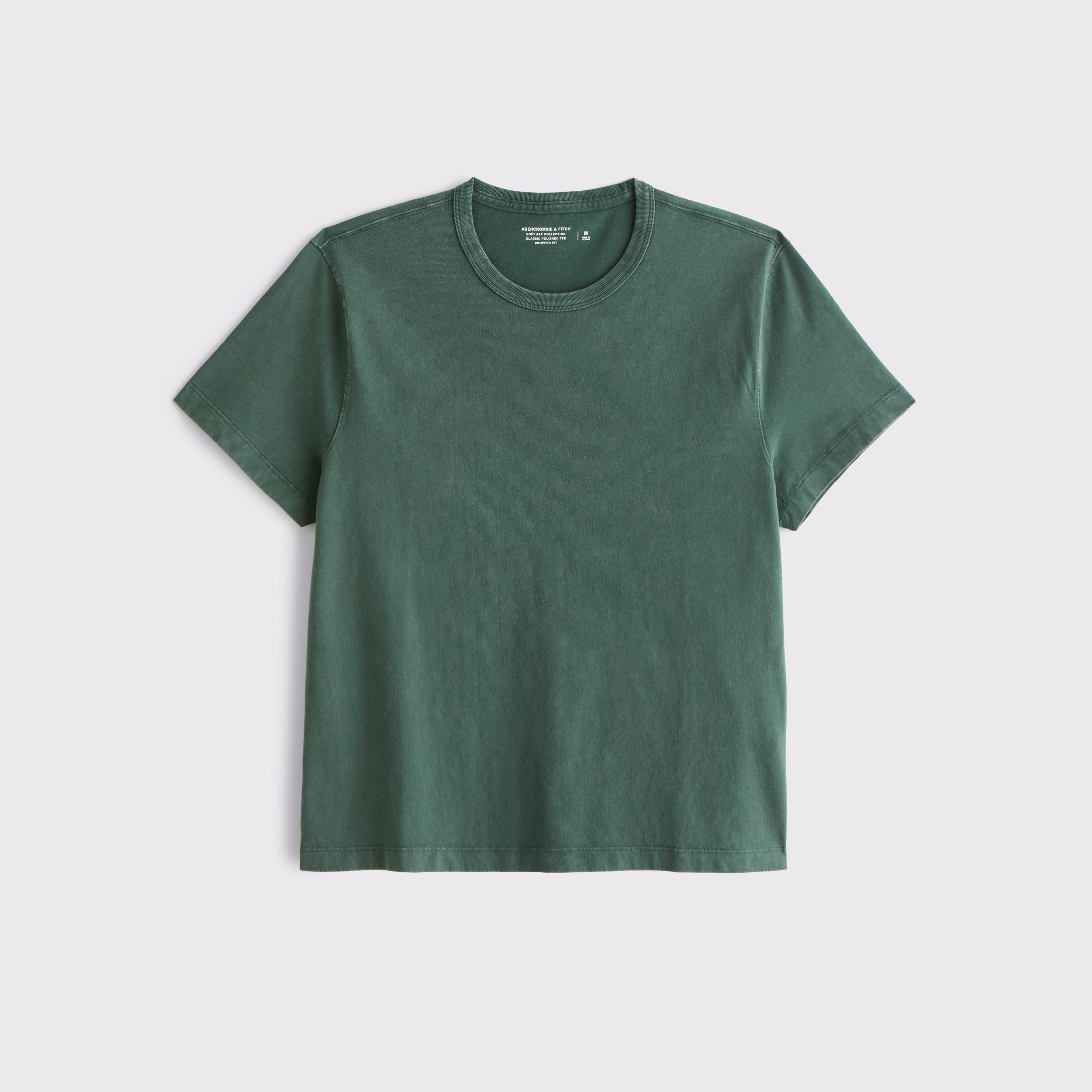 Classic Polished Cropped Tee Product Image