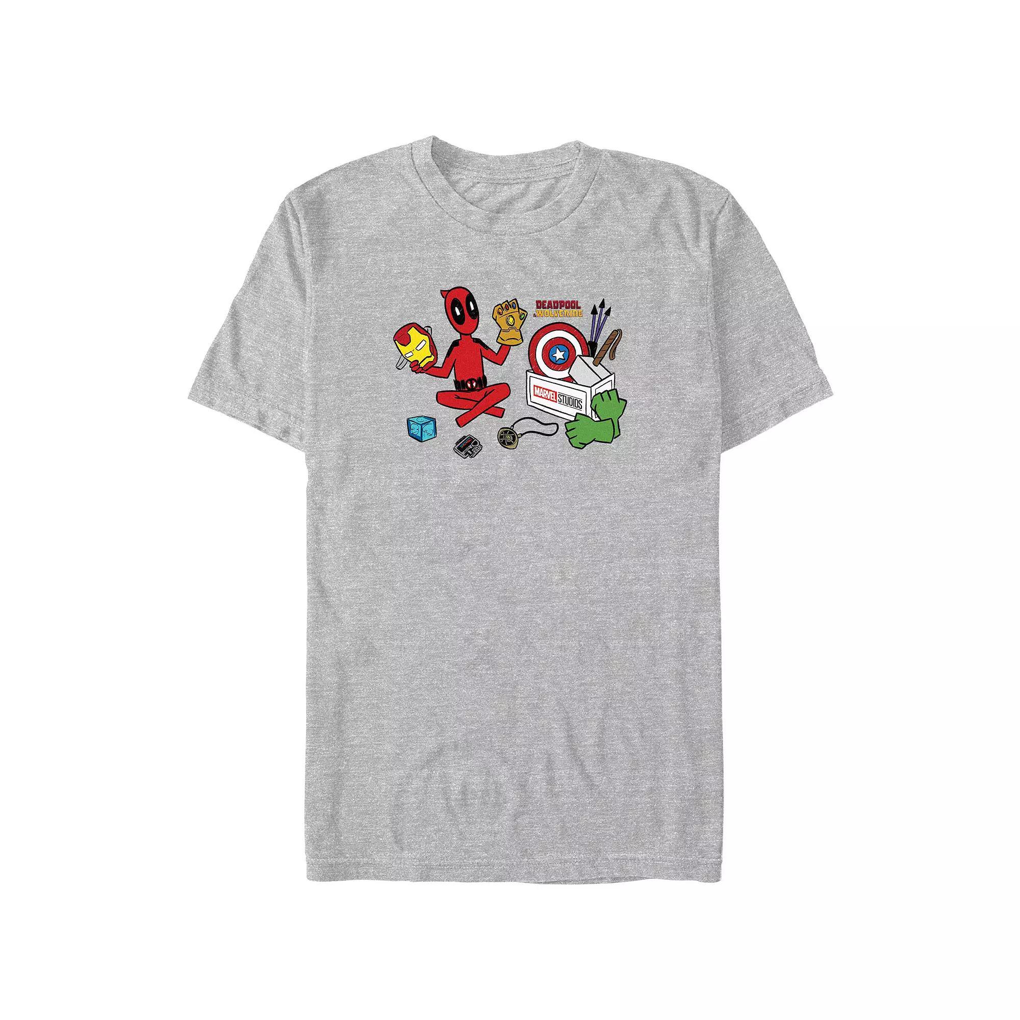 Big & Tall Marvel Deadpool & Wolverine Avengers Things Graphic Tee, Men's,  Product Image