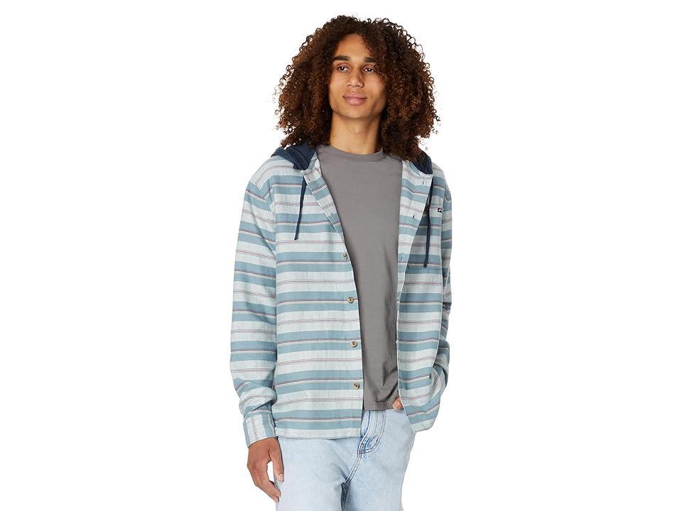 Billabong Baja Flannel (Oyster) Men's Clothing Product Image