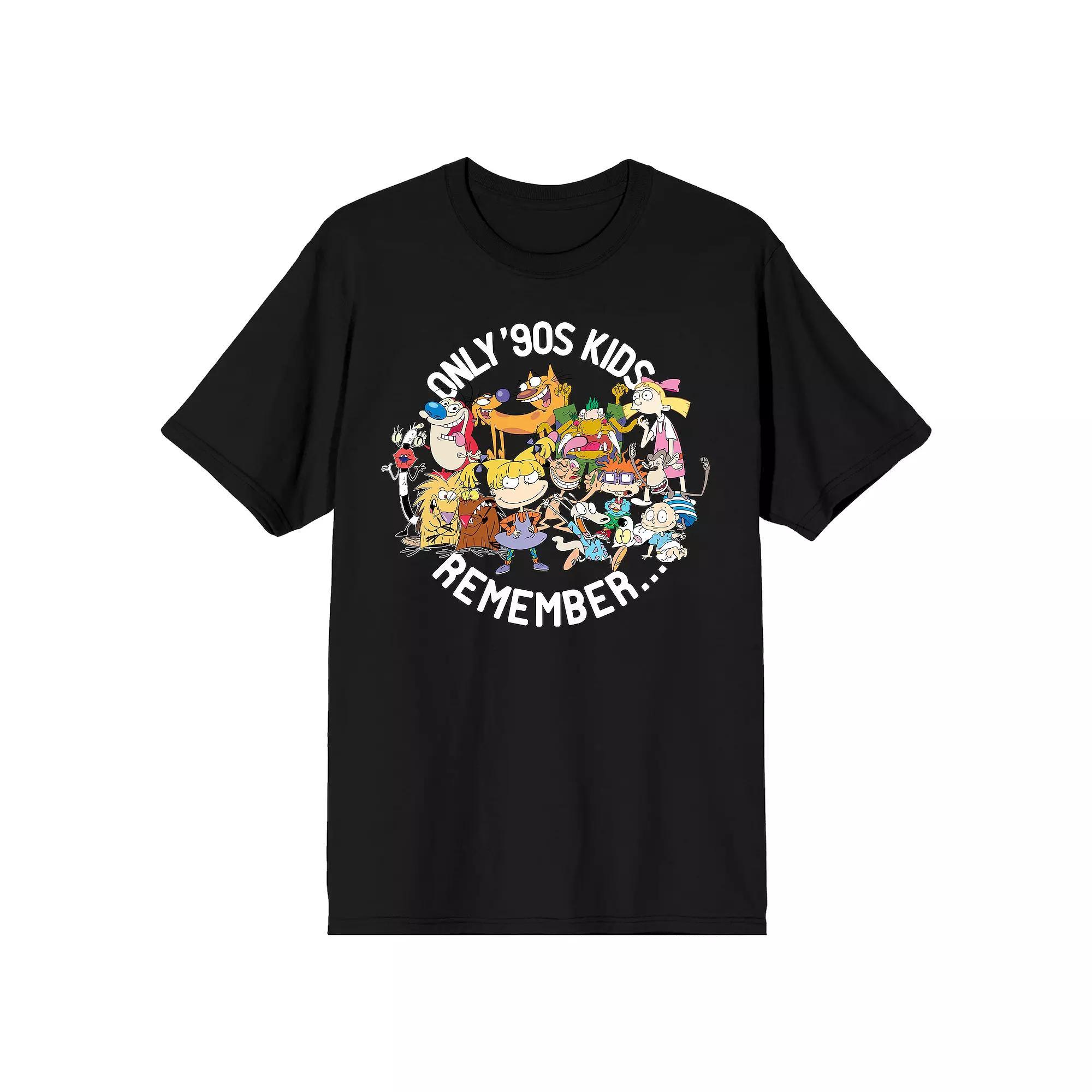 Men's Nickelodeon Only 90s Kids Tee,  Product Image