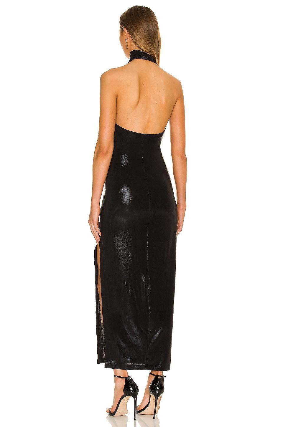 Womens Halter Neck Gown Product Image