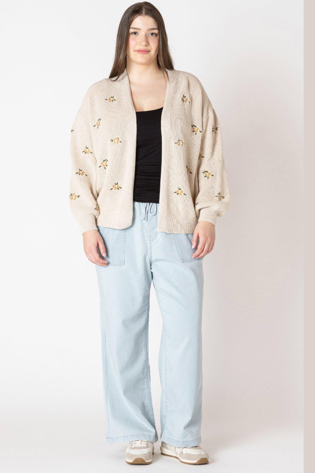 Embroidered Cardigan Product Image