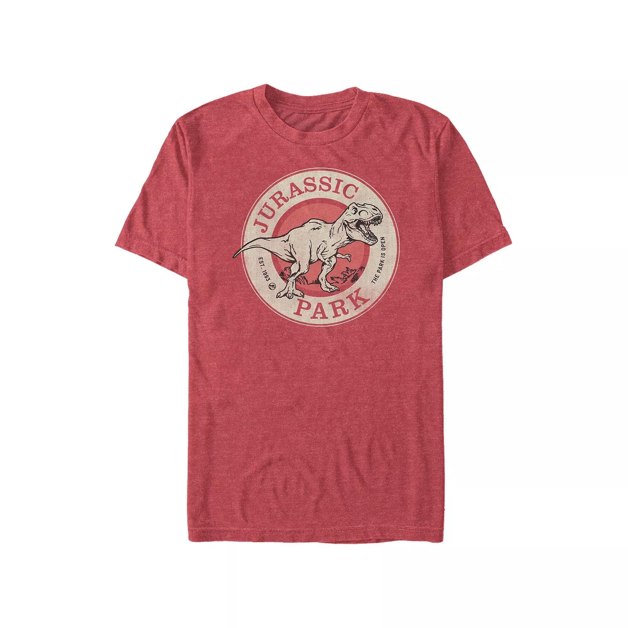 Big & Tall Jurassic Park The Park Is Open Graphic Tee, Men's,  Product Image