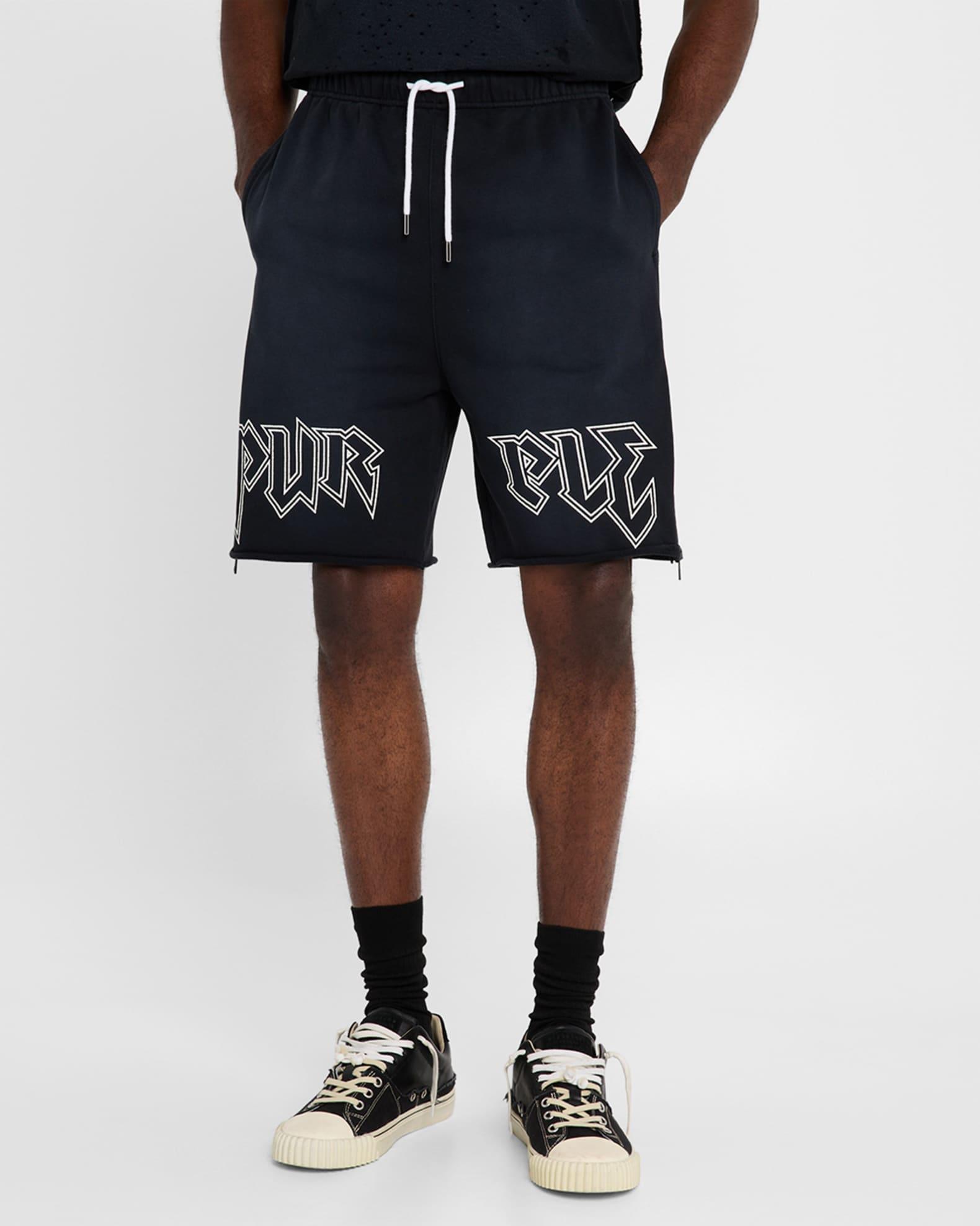 Men's Fleece Side-Zip Shorts Product Image