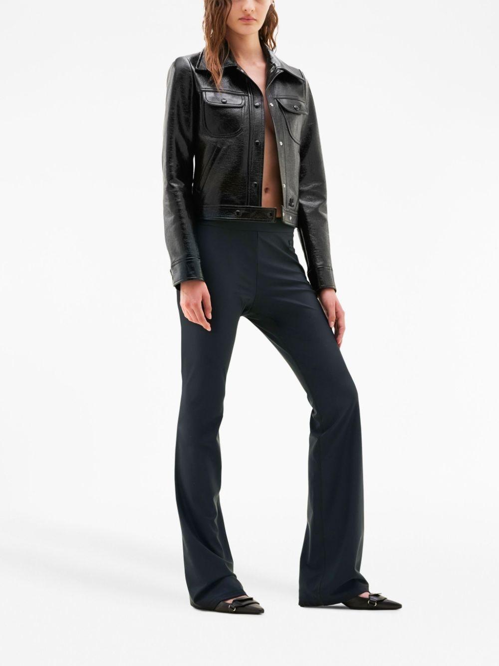 long-sleeve biker jacket Product Image