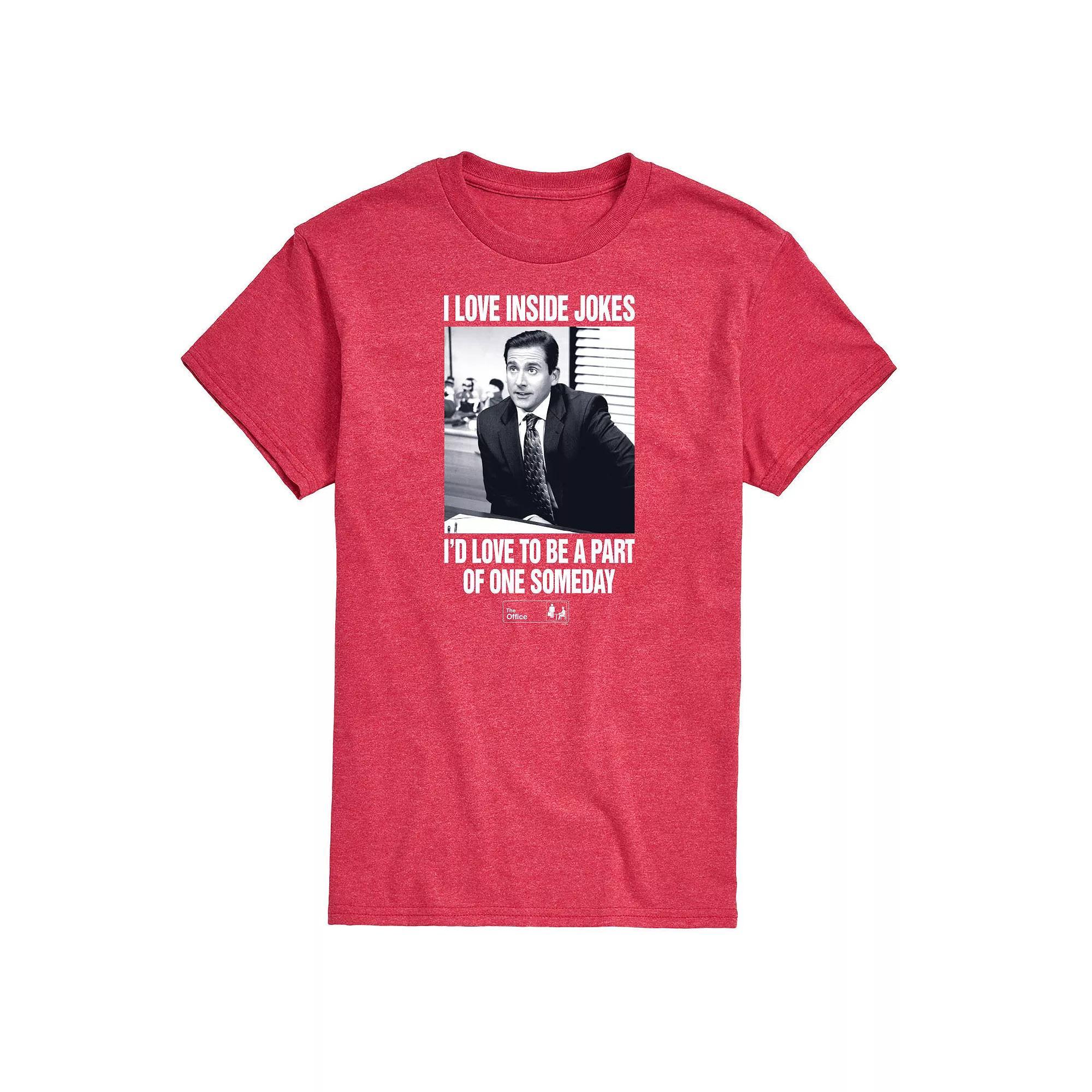 Men's The Office Michael Inside Jokes Tee,  Product Image