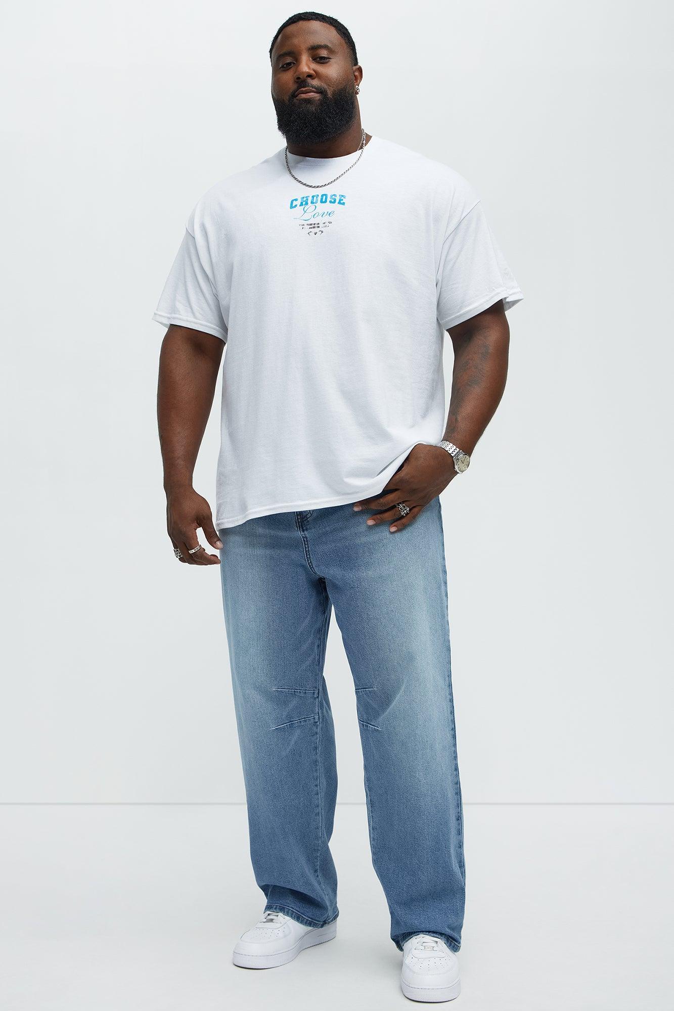 Choose Love Short Sleeve Tee - White Product Image