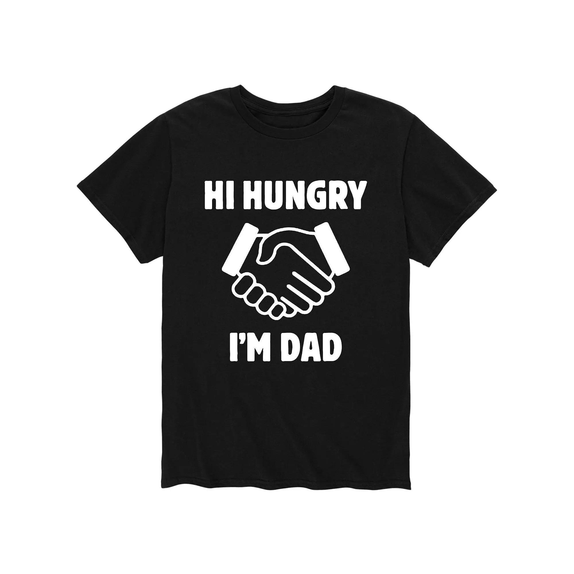 Men's Hi Hungry Im Dad Tee,  Product Image