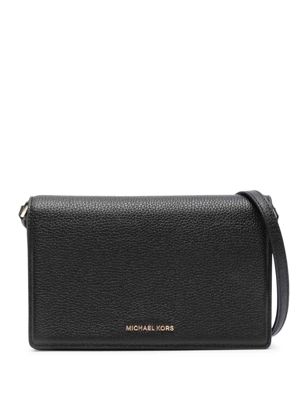 MICHAEL KORS Michael  Jet Set Medium Flap Crossbody In Black Product Image