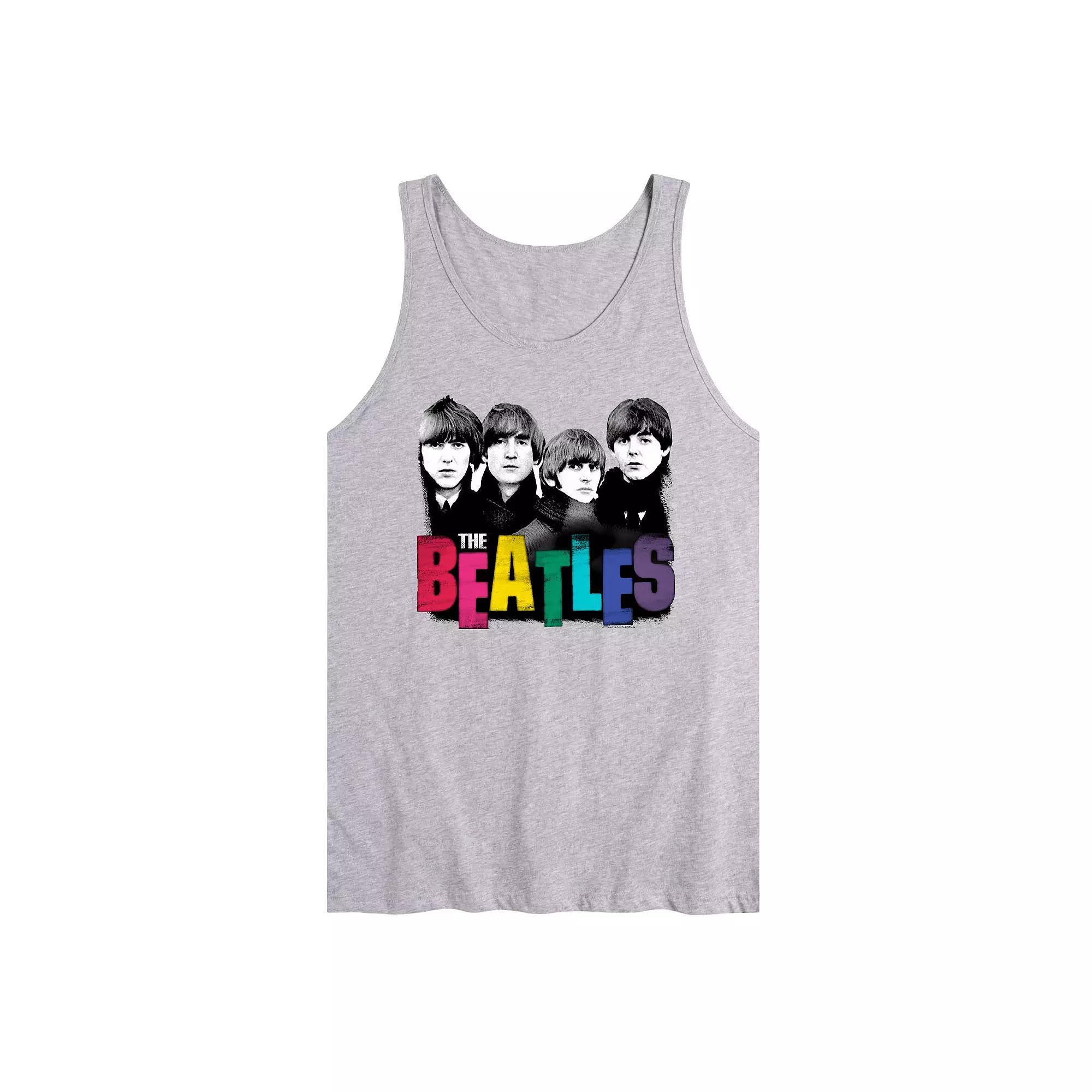 Men's The Beatles Colorful Tank,  Product Image