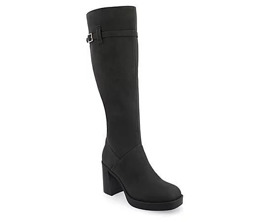 Journee Tru Comfort Foam™ Letice Women's Knee-High Boots, Size: 8 Wide, Ivory Product Image