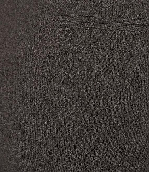 Anne Klein Extended Tab Pleated Tapered Leg Bowie Pants Product Image