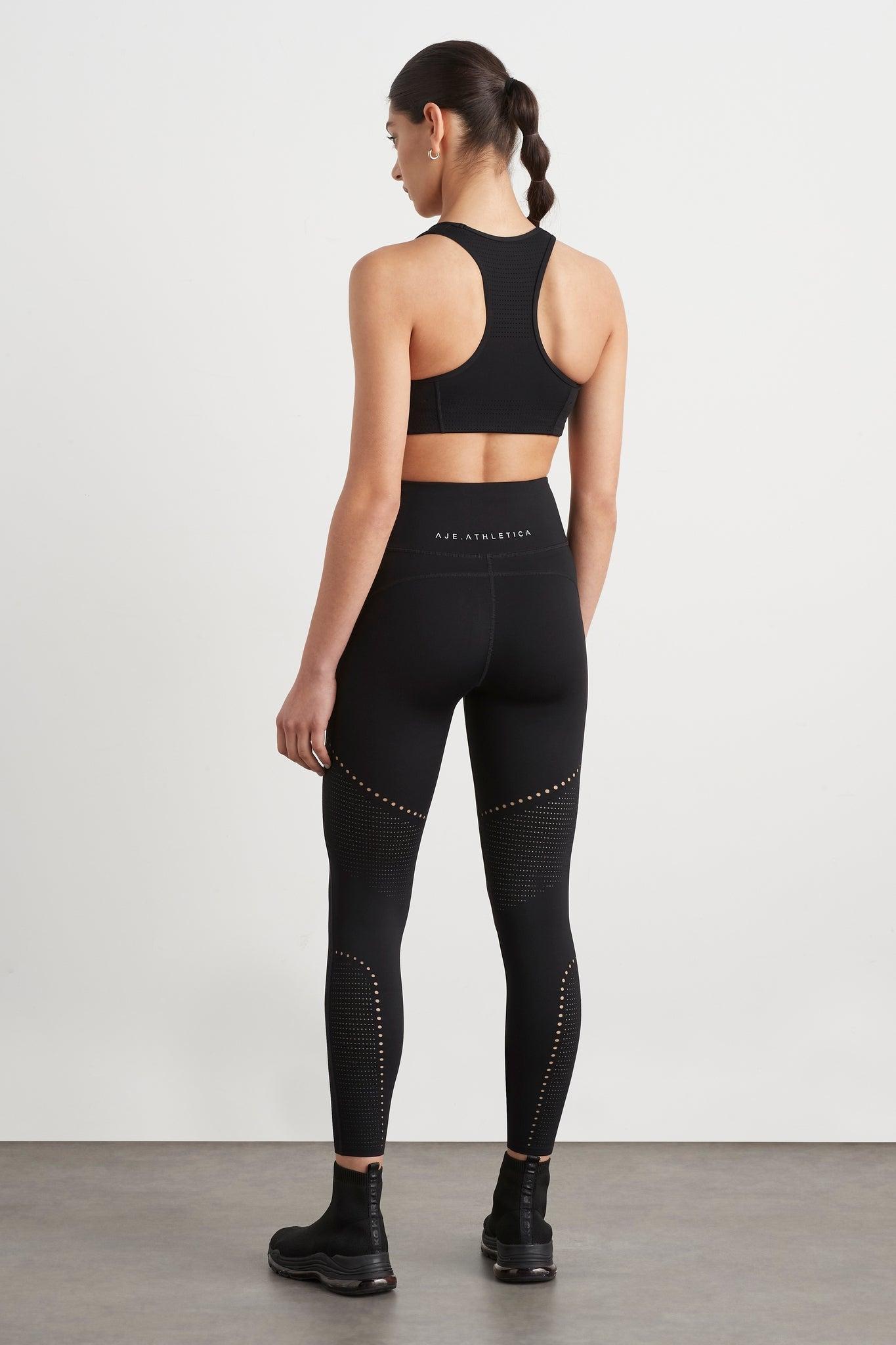 High Rise Perforated 7/8 Legging 227 Product Image