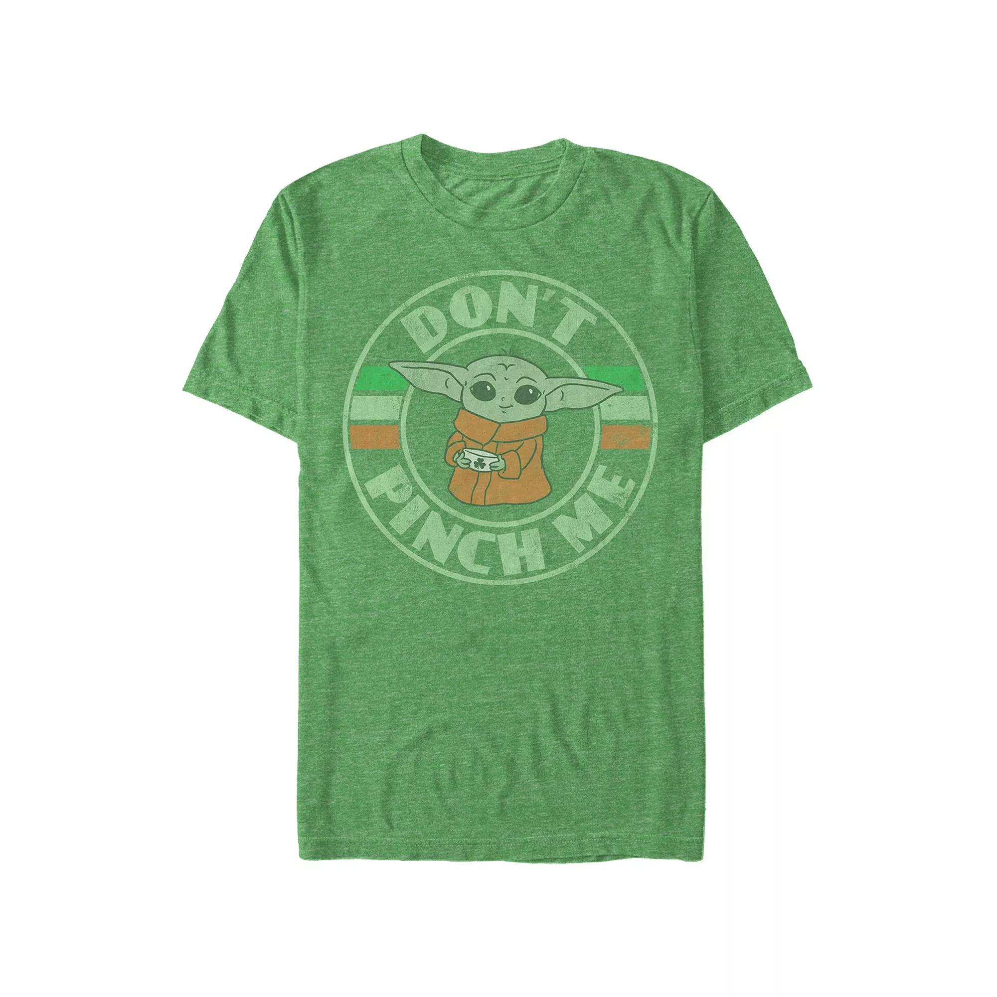 Men's The Mandalorian The Child Don't Pinch Me Graphic Tee,  Product Image