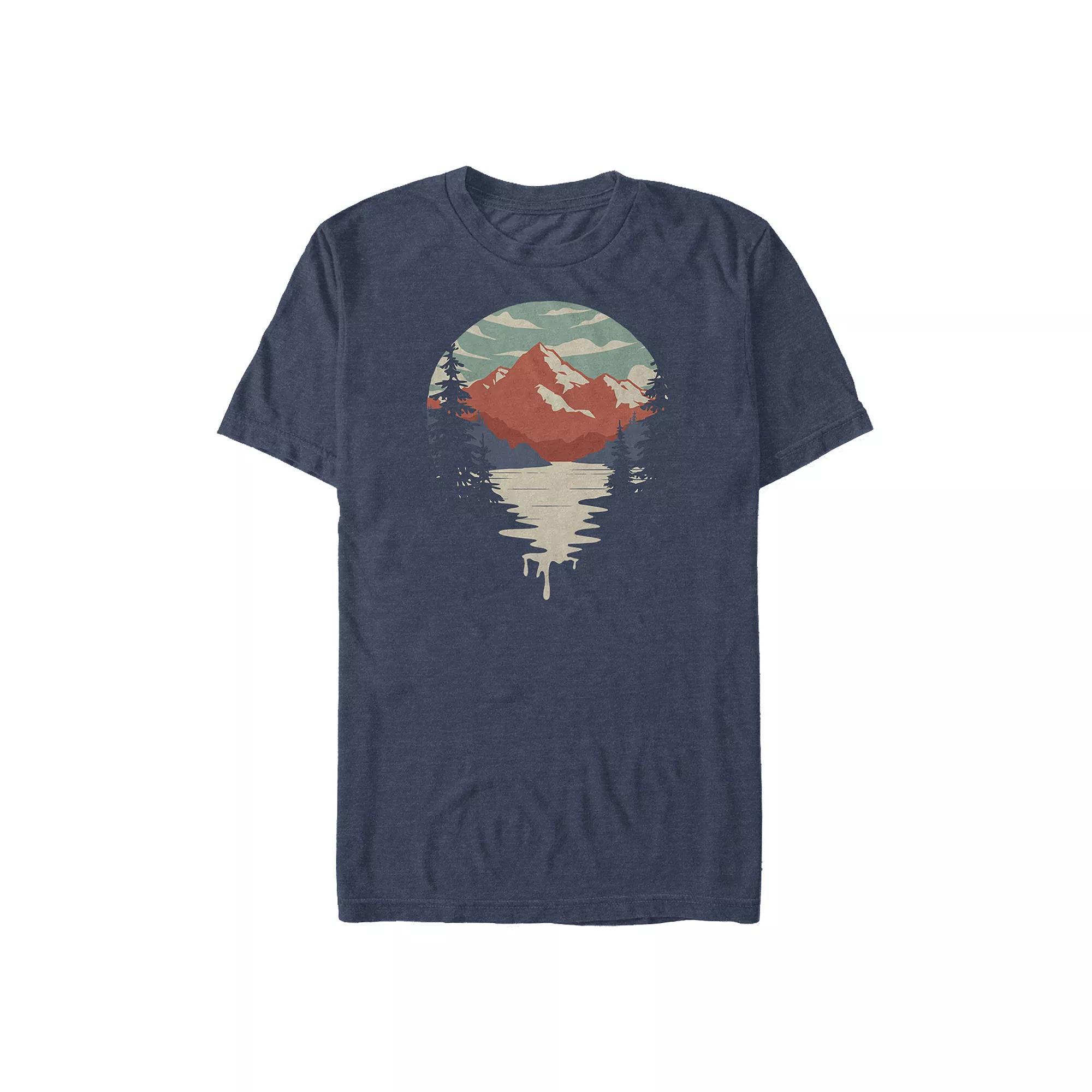 Big & Tall Summer Mountain Graphic Tee, Men's,  Product Image