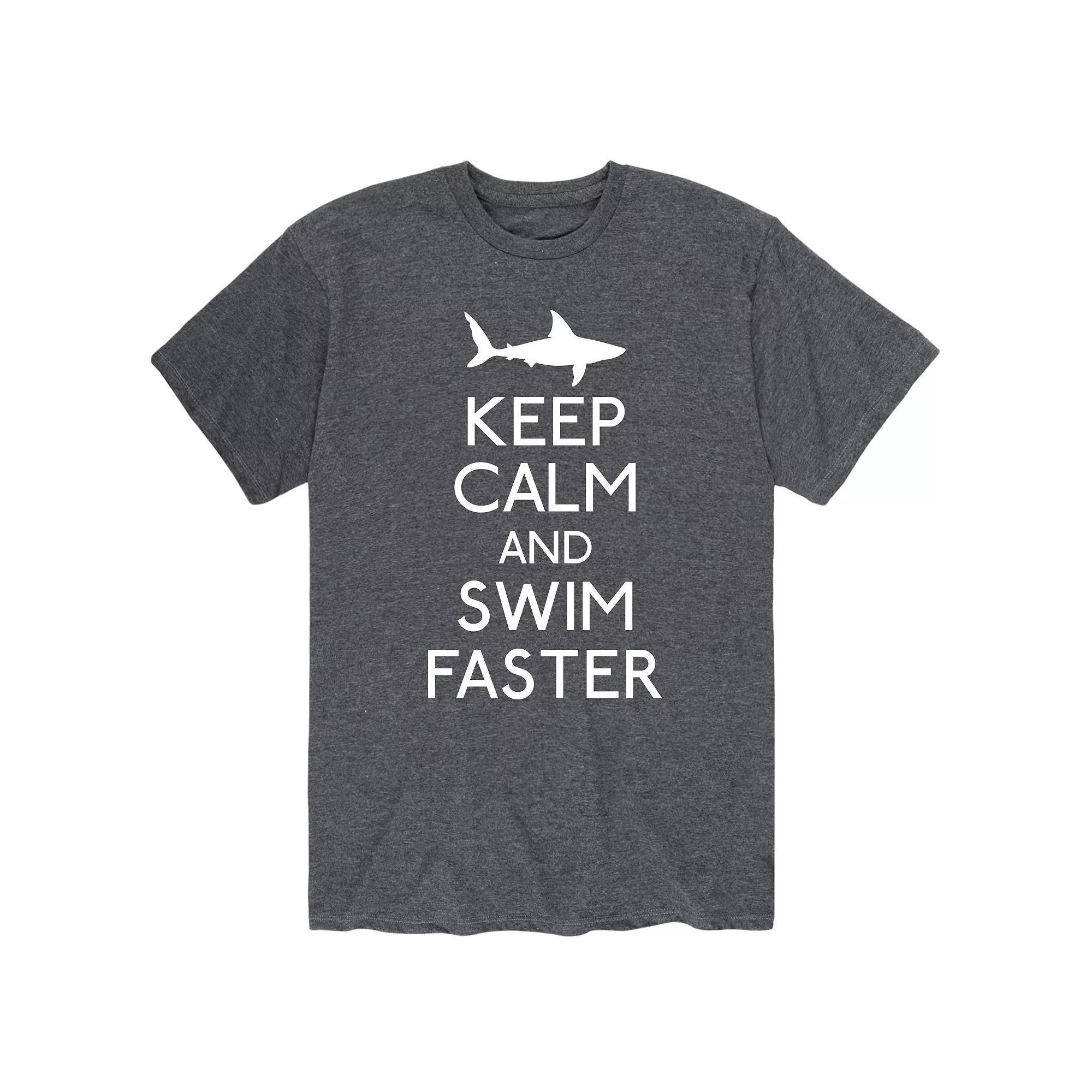 Men's Swim Faster Tee,  Product Image