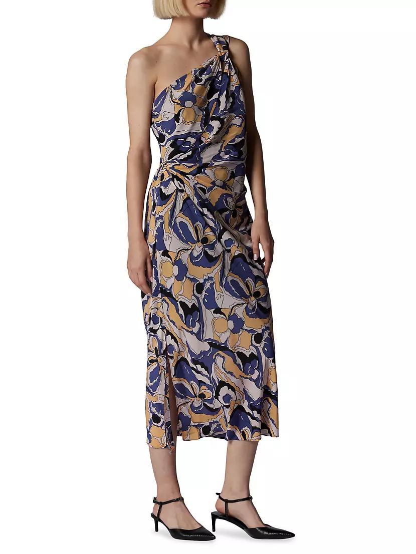 Eden Abstract One-Shoulder Dress Product Image