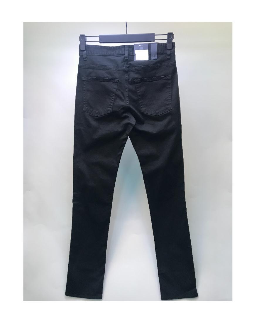 HUGO BOSS Logo Details Jeans In Black Product Image