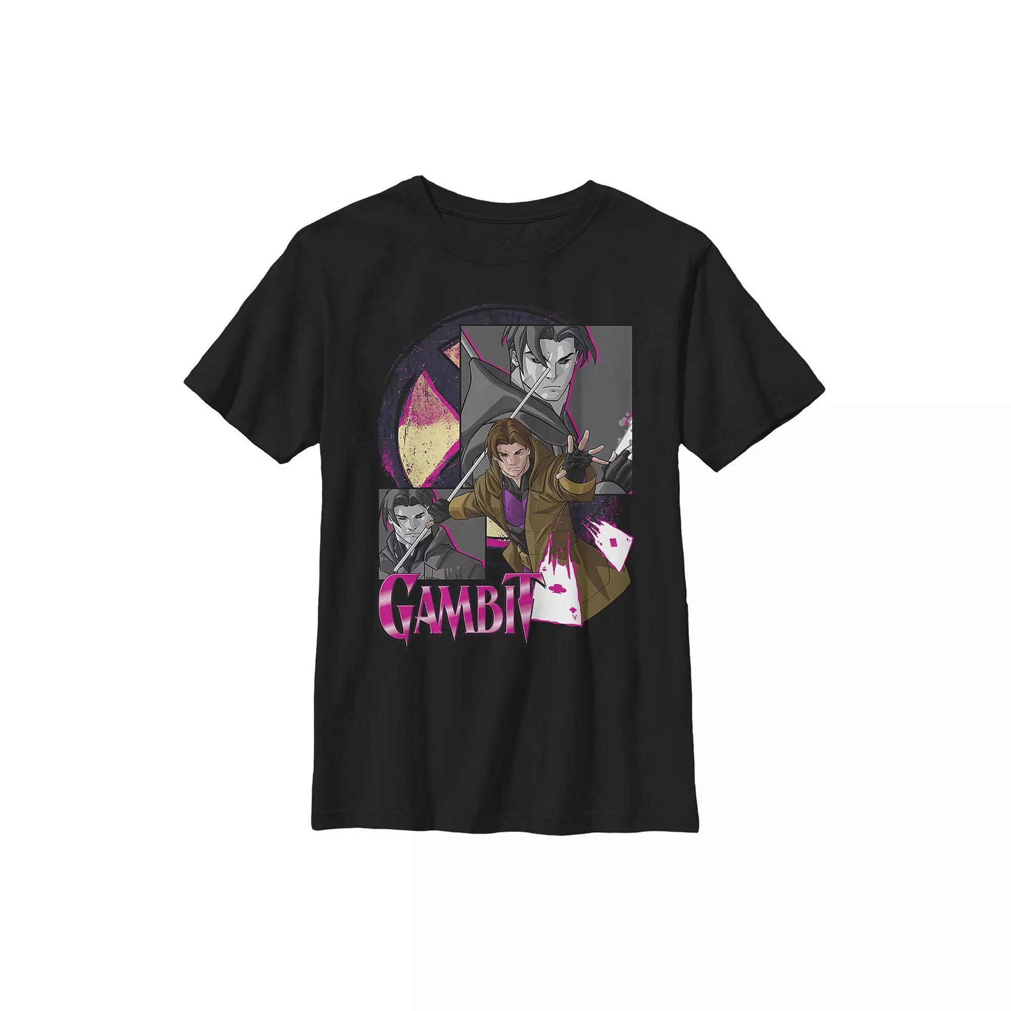Boys 8-20 Marvel X-Men Gambit Collage Panel Logo Graphic Tee, Boy's,  Product Image