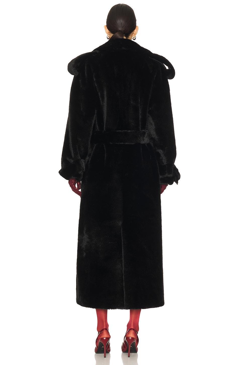 Thalia Faux Fur Coat Ducie Product Image