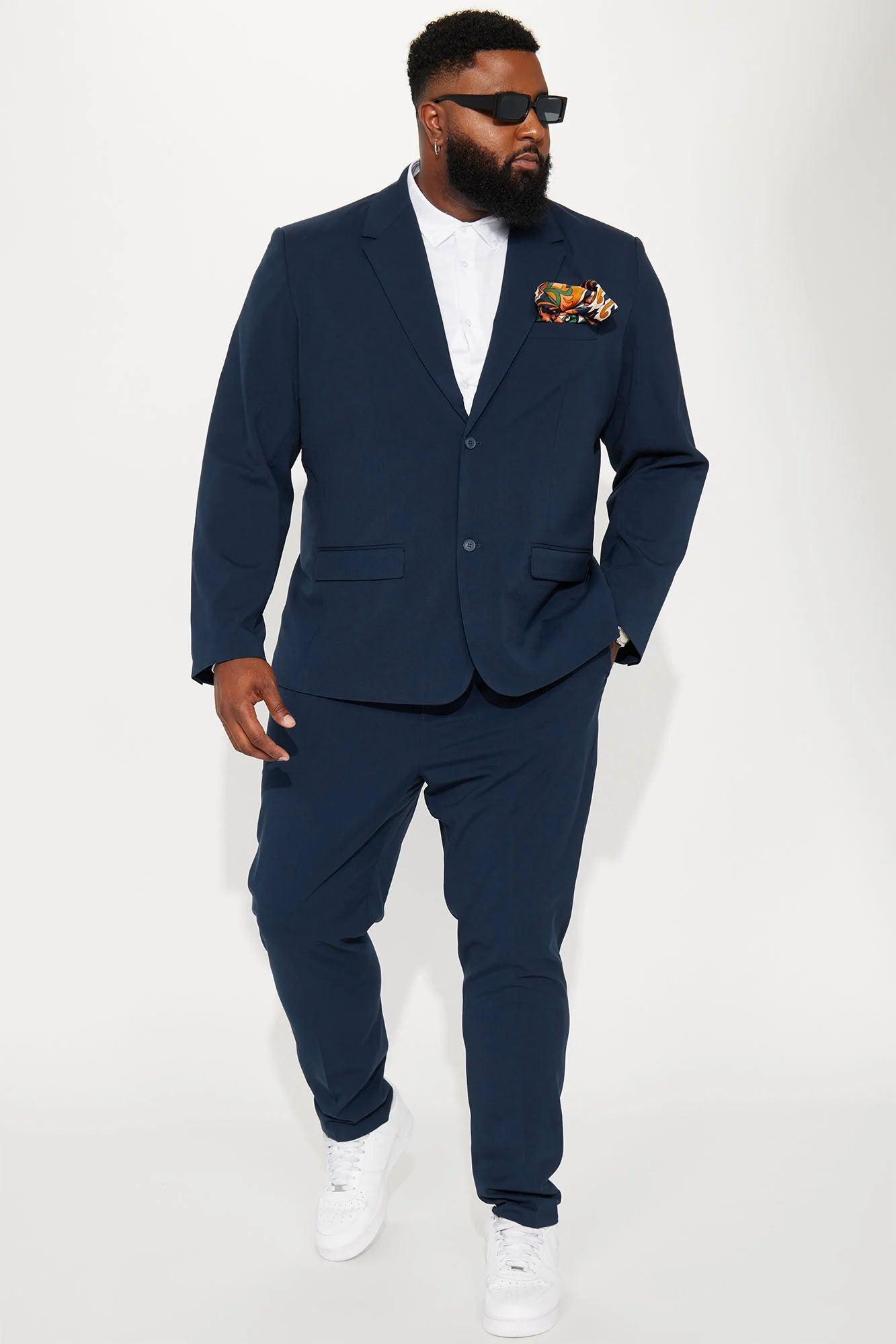 The Modern Stretch Slim Trouser - Navy Product Image